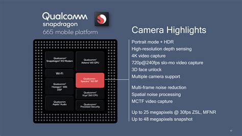 Qualcomm Snapdragon 665 .